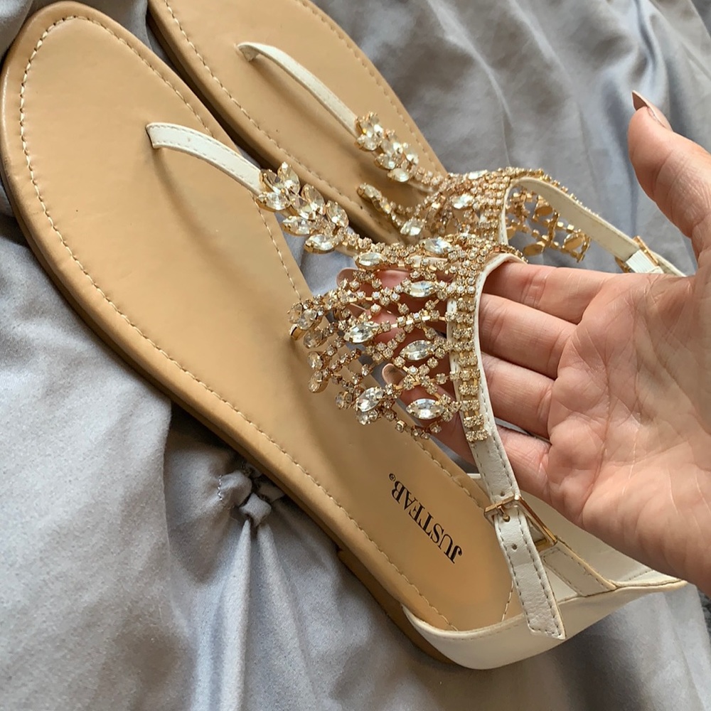 Just fab size 9 sandals